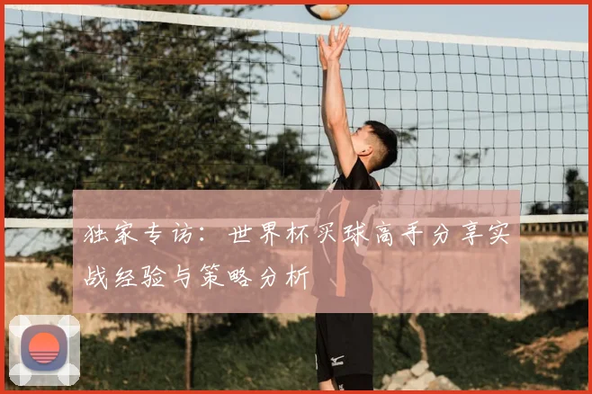 独家专访：世界杯买球高手分享实战经验与策略分析