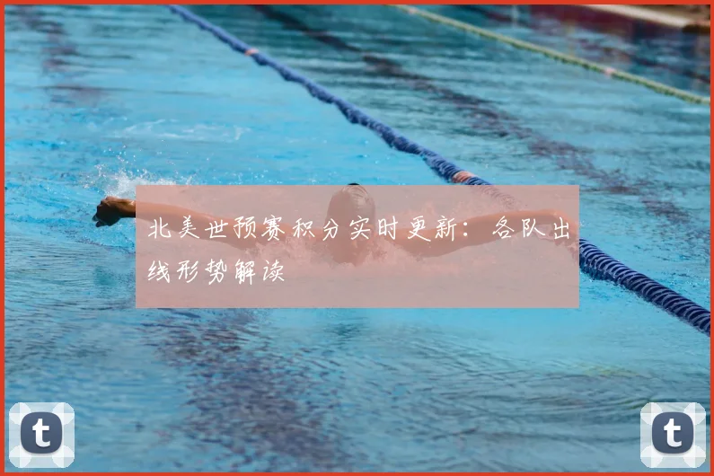 北美世预赛积分实时更新：各队出线形势解读